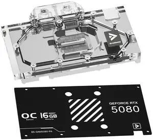 Barrow Copper GPU Waterblock Compatible for Galaxy RTX5080 Holy Blade/Metal Master/Magic Blade, Full Coverage GPU Water Cooler Include Backplate, Liquid Cooling Graphics Card Water Block Barrow Copper GPU Waterblock Compatible for Galaxy RTX5080 Holy Blade/Metal Master/Magic Blade, Full Coverage GPU Water Cooler Include Backplate, Liquid Cooling Graphics Card Water Block