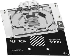 Barrow Copper GPU Waterblock Compatible for Palit RTX5090 GameRock, Full Coverage GPU Water Cooler Include Backplate, Liquid Cooling Graphics Card Water Block Barrow Copper GPU Waterblock Compatible for Palit RTX5090 GameRock, Full Coverage GPU Water Cooler Include Backplate, Liquid Cooling Graphics Card Water Block