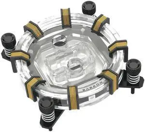 Barrow CPU Water Cooling Block, High-Efficiency Copper CPU Water Block for Intel LGA115X/1200/1700/X99/X299, Microwaterway CPU Water Cooler Liquid Cooling Block, 5V 3PIN ARGB, Black Barrow CPU Water Cooling Block, High-Efficiency Copper CPU Water Block for Intel LGA115X/1200/1700/X99/X299, Microwaterway CPU Water Cooler Liquid Cooling Block, 5V 3PIN ARGB, Black