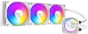 Antec Skeleton 360 ARGB White Liquid CPU Cooler, 360mm Radiator, High-Performance Pump, 3 x 120mm PWM ARGB Fans, Copper Base, Intel LGA 115X/1200/1700/20XX, AMD AM4/AM5, White Antec Skeleton 360 ARGB White Liquid CPU Cooler, 360mm Radiator, High-Performance Pump, 3 x 120mm PWM ARGB Fans, Copper Base, Intel LGA 115X/1200/1700/20XX, AMD AM4/AM5, White