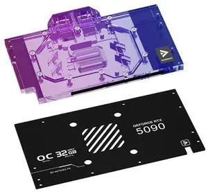 Barrow Copper GPU Water Cooling Block GPU Waterblock for Asus TUF RTX 5090 D O32G Gaming, for Asus TUF RTX 5090 O32G Gaming Barrow Copper GPU Water Cooling Block GPU Waterblock for Asus TUF RTX 5090 D O32G Gaming, for Asus TUF RTX 5090 O32G Gaming