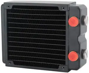 Easy Operation Copper Heat Sink Water Cooling Radiator, 2-Layer CPU Cooler for Industrial Instruments Easy Operation Copper Heat Sink Water Cooling Radiator, 2-Layer CPU Cooler for Industrial Instruments