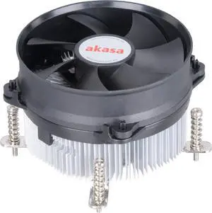 Akasa AK-CCE-7105EP | CPU Cooler Fan | Cooler and Radiator | 92mm Case Fan | Aluminium Core | Designed for LGA775, LGA115X and LGA1200 Akasa AK-CCE-7105EP | CPU Cooler Fan | Cooler and Radiator | 92mm Case Fan | Aluminium Core | Designed for LGA775, LGA115X and LGA1200