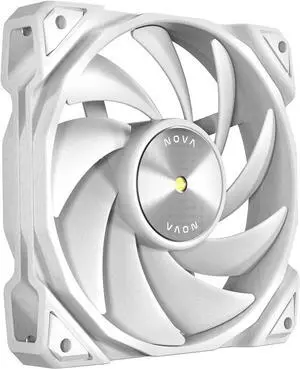 Antec Nova 120 White, PWM PC Fan, 120mm, 3-Phase Speed Control, 3200 RPM, LCP Material, Desktop Compatible Antec Nova 120 White, PWM PC Fan, 120mm, 3-Phase Speed Control, 3200 RPM, LCP Material, Desktop Compatible
