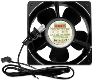 Mechatronics 120x120x38mm High Speed AC Fan UF12A12-BTHR with AC Cable Mechatronics 120x120x38mm High Speed AC Fan UF12A12-BTHR with AC Cable