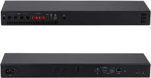Qotom 1U Rack Chassis Q11032H6 Barebones Mini PC Core i3 N355, 4X 2.5G LAN 2X 10G Industrial MiniComputer Qotom 1U Rack Chassis Q11032H6 Barebones Mini PC Core i3 N355, 4X 2.5G LAN 2X 10G Industrial MiniComputer
