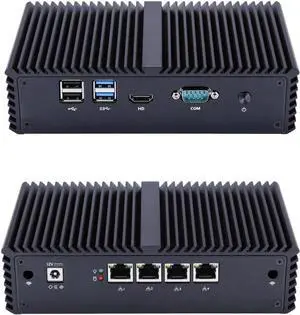 Qotom DIY Firewall/Router/VPN Appliance/Gateway Device/DHCP Server/DNS Server, 4X 2.5G LAN, RS-232, Core i5-4200U, 8GB RAM 64GB SSD Qotom DIY Firewall/Router/VPN Appliance/Gateway Device/DHCP Server/DNS Server, 4X 2.5G LAN, RS-232, Core i5-4200U, 8GB RAM 64GB SSD