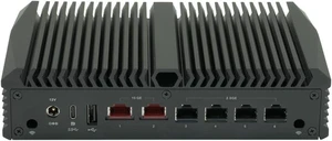 Qotom Q10932H6 Barebones Mini PC Core i3 N305, 4X 2.5G LAN 2X 10G Compact Computer Qotom Q10932H6 Barebones Mini PC Core i3 N305, 4X 2.5G LAN 2X 10G Compact Computer