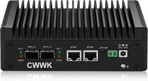N150 Mini PC 10gbe Firewall Appliance Fanless 8GB RAM 128GB SSD | AES-NI, 2 x 10gbe SFP+, 2 x i226V 2.5gbe LAN, Micro Router Computer Hardware Home Lable, USB C, TF Card Slot, OPNsense N150 Mini PC 10gbe Firewall Appliance Fanless 8GB RAM 128GB SSD | AES-NI, 2 x 10gbe SFP+, 2 x i226V 2.5gbe LAN, Micro Router Computer Hardware Home Lable, USB C, TF Card Slot, OPNsense