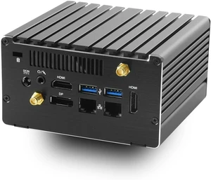 MITXPC Jetway HBJC323U591Z-316R Braswell Celeron N3160 Dual LAN Fanless NUC, 2.5" Drive Support