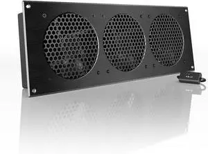 AC Infinity AIRPLATE S9, Quiet Cooling Fan System 18" with Speed Control, for Home Theater AV Cabinet Cooling AC Infinity AIRPLATE S9, Quiet Cooling Fan System 18" with Speed Control, for Home Theater AV Cabinet Cooling