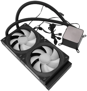 GOWENIC ARGB Liquid CPU Cooler, 2.2 Inch LCD Screen with PWM Temperature Controlled Fans, for LGA 1700 1851 1200 115X AM5 AM4 AM3 Sockets (Black) GOWENIC ARGB Liquid CPU Cooler, 2.2 Inch LCD Screen with PWM Temperature Controlled Fans, for LGA 1700 1851 1200 115X AM5 AM4 AM3 Sockets (Black)