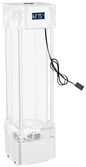 1pcs Reservoir Pump with Temperature Display, Water Tank Res Combo for PC Water Cooling System 200mm/250mm/300mm(Silver,200mm) 1pcs Reservoir Pump with Temperature Display, Water Tank Res Combo for PC Water Cooling System 200mm/250mm/300mm(Silver,200mm)