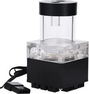 Computer Pump, Fast Heat Dissipation Computer Water Pump, 800L H Cuter Pump 4 Meters Pump Head (Black) Computer Pump, Fast Heat Dissipation Computer Water Pump, 800L H Cuter Pump 4 Meters Pump Head (Black)
