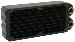 Water Cooling Radiator Efficient 8 Pipes G1/4 Thread Fans Cooler Brass Heat Exchanger for Engraving Machine Printer Water Cooling Radiator Efficient 8 Pipes G1/4 Thread Fans Cooler Brass Heat Exchanger for Engraving Machine Printer