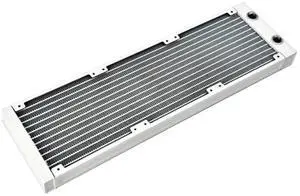 White Aluminum Radiator 120mm 240mm 360mm 27mm Thickness G1/4 Thread Water Cooling Heat Exchanger(360mm) White Aluminum Radiator 120mm 240mm 360mm 27mm Thickness G1/4 Thread Water Cooling Heat Exchanger(360mm)
