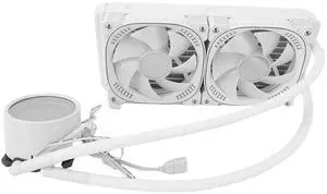 ASHATA ARGB Liquid CPU Cooler,2.2 Inch LCD Temperature Display Close Loop AIO Cooler 240mm Radiator for AM4 AM5 Motherboard Desktop PC Gaming Overclocking Cooling System (White) ASHATA ARGB Liquid CPU Cooler,2.2 Inch LCD Temperature Display Close Loop AIO Cooler 240mm Radiator for AM4 AM5 Motherboard Desktop PC Gaming Overclocking Cooling System (White)