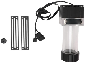 G1/4 PC Water Pump, 125ML Cooling Heat Exchanger Water Pump, Computer Liquid Water Cooling Radiator with 30 Mesh Filter Mesh, Automatic Speed Regulation, Sine Wave Drive (Black) G1/4 PC Water Pump, 125ML Cooling Heat Exchanger Water Pump, Computer Liquid Water Cooling Radiator with 30 Mesh Filter Mesh, Automatic Speed Regulation, Sine Wave Drive (Black)