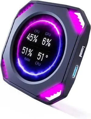 Dr21 Visual Water-Cooled Scree Editable Water-Cooled Scree Type C Secondary Screen Display Water-Cooled Scree Black Dr21 Visual Water-Cooled Scree Editable Water-Cooled Scree Type C Secondary Screen Display Water-Cooled Scree Black