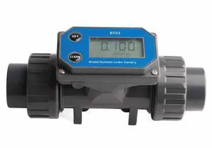 Haofy Sensor Meter Electronic Display Flowmeter for Fish Pond Water Purification Equipment, ±2% Accuracy Haofy Sensor Meter Electronic Display Flowmeter for Fish Pond Water Purification Equipment, ±2% Accuracy