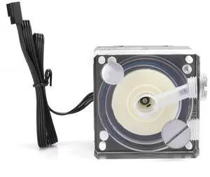 SUNGOOYUE SCP67B Water Cooling Pump, PWM Speed Control 2600RPM, G1/4 Thread, Acrylic and Aluminum Construction, 12V for PC Gaming (Black) SUNGOOYUE SCP67B Water Cooling Pump, PWM Speed Control 2600RPM, G1/4 Thread, Acrylic and Aluminum Construction, 12V for PC Gaming (Black)