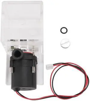 24V 700L/H G1/4 Water Cooling Pump, 30W High Quiet PC Liquid Cooling Pump with 235ml Tank, Ceramic Centrifugal Shaft for Computer CPU Water Cooling System 24V 700L/H G1/4 Water Cooling Pump, 30W High Quiet PC Liquid Cooling Pump with 235ml Tank, Ceramic Centrifugal Shaft for Computer CPU Water Cooling System