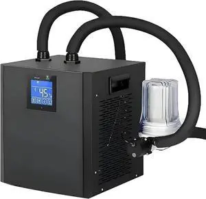 Upgraded 600W Ice Bath Chiller Remote -Controlled Water Chiller Cold Plunge Chiller with External Filter & Submersible Pump Ice Bath Cold Water Recovery for Recovery Athletes Upgraded 600W Ice Bath Chiller Remote -Controlled Water Chiller Cold Plunge Chiller with External Filter & Submersible Pump Ice Bath Cold Water Recovery for Recovery Athletes