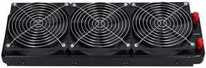 360mm Water Cooling Radiator 18 Pipe Aluminum Heat Exchanger Radiator, Computer CPU Cooler Cooling Fan for Industrial Variable Frequency Drive 360mm Water Cooling Radiator 18 Pipe Aluminum Heat Exchanger Radiator, Computer CPU Cooler Cooling Fan for Industrial Variable Frequency Drive