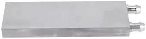Aluminum Water Cooling Block 1pc Aluminum Alloy CPU Radiator 40X120mm Water Cooling Block Liquid Cooler Heat Sink Aluminum Water Cooling Block 1pc Aluminum Alloy CPU Radiator 40X120mm Water Cooling Block Liquid Cooler Heat Sink