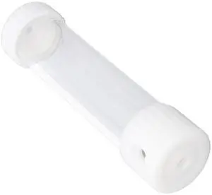 Water Cooling Reservoir, 515ml PMMA POM Cylindrical CPU Water Cooler Reservoir System Heat Sink Kit, Built in Filter, for PC Computer (White) Water Cooling Reservoir, 515ml PMMA POM Cylindrical CPU Water Cooler Reservoir System Heat Sink Kit, Built in Filter, for PC Computer (White)