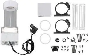 Water Cooling Pump Tank High Performance 30 Mesh Filter Magnetic Levitation Sine Wave Drive 125ml Capacity G1/4 PC Water Cooling System Pump Reservoir Combo for Gaming PC Custom (White) Water Cooling Pump Tank High Performance 30 Mesh Filter Magnetic Levitation Sine Wave Drive 125ml Capacity G1/4 PC Water Cooling System Pump Reservoir Combo for Gaming PC Custom (White)