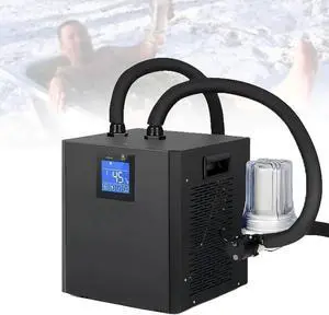Ice Bath Water Chiller for Cold Plunge Tubs, Upgraded Water Chiller with Pump, External Filter and Submersible Pump for Home and Professional Use Singlewaterpump Ice Bath Water Chiller for Cold Plunge Tubs, Upgraded Water Chiller with Pump, External Filter and Submersible Pump for Home and Professional Use Singlewaterpump