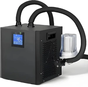 Ice Bath Chiller for Cold Plunge TubsWater Cooling System for Ice Bath with Filter and Water Pump, Insulated Hose Improve Cooling Performance,Recovery Water Cooler for Athletes SinglePump Ice Bath Chiller for Cold Plunge TubsWater Cooling System for Ice Bath with Filter and Water Pump, Insulated Hose Improve Cooling Performance,Recovery Water Cooler for Athletes SinglePump