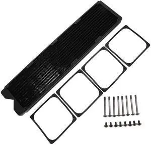 SHOWERORO Heat Exchanger for Computer GPU Cooling Copper Water Radiator High Performance Liquid Cooling System SHOWERORO Heat Exchanger for Computer GPU Cooling Copper Water Radiator High Performance Liquid Cooling System