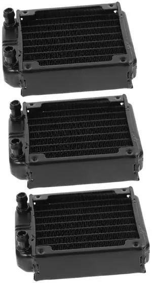 3pcs Aluminum Alloy Water Cooling Radiator for Computer CPU Cooling Heat Sink 3pcs Aluminum Alloy Water Cooling Radiator for Computer CPU Cooling Heat Sink
