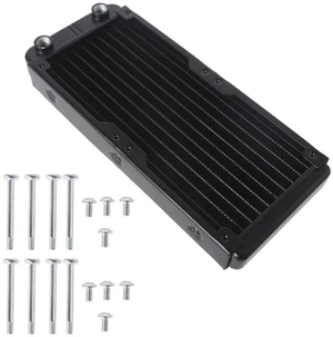 240mm 10 Tube Computer Water Cooling Radiator G1/4 Female Thread Heat Dissipation for Computer PC CPU Water Cool 240mm 10 Tube Computer Water Cooling Radiator G1/4 Female Thread Heat Dissipation for Computer PC CPU Water Cool