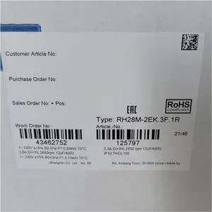RH28M-2EK.3F.1R New and Sealed in Box RH28M2EK.3F.1R RH28M-2EK.3F.1R New and Sealed in Box RH28M2EK.3F.1R