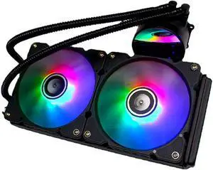 240mm Integrated Computer CPU Liquid Cooler with Dual PWM 120mm ARGB Water Cooler for LGA2066, 2011, 1151, 1150, 1155, 1156, 1200, 1700 and AM4, AM5 240mm Integrated Computer CPU Liquid Cooler with Dual PWM 120mm ARGB Water Cooler for LGA2066, 2011, 1151, 1150, 1155, 1156, 1200, 1700 and AM4, AM5