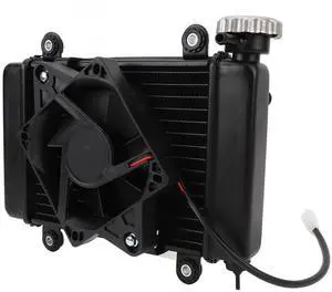 Water Cooled Radiator Cooler Powerful Efficient with Fan 2 Pin 270mm for Pit Quad Dirt Bike ATV Water Cooled Radiator Cooler Powerful Efficient with Fan 2 Pin 270mm for Pit Quad Dirt Bike ATV