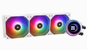 Thermalrlght Frozen Notte 360 WHITE ARGB Water Cooling CPU Cooler, 360 White CPU Cooler Specifications, Double PWM Fans, S-FDB V2 Bearings, Suitable For AMD/AM4 AM5, Intel LGA 1700/1150/1151/1200/2011 Thermalrlght Frozen Notte 360 WHITE ARGB Water Cooling CPU Cooler, 360 White CPU Cooler Specifications, Double PWM Fans, S-FDB V2 Bearings, Suitable For AMD/AM4 AM5, Intel LGA 1700/1150/1151/1200/2011