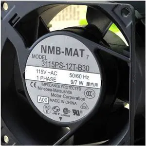 for Japan NMB 3115PS-12T-B30 115V 8038 Industrial Computer Industrial Equipment Fan Aluminum Machine high Temperature for Japan NMB 3115PS-12T-B30 115V 8038 Industrial Computer Industrial Equipment Fan Aluminum Machine high Temperature