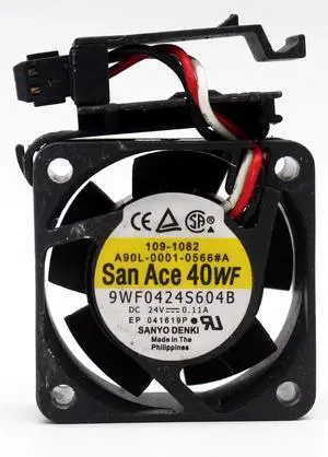 DC Fan 9WF0424S604B A90L-0001-0566#A DC24V 0.11A 4CM FANUC System Fan DC Fan 9WF0424S604B A90L-0001-0566#A DC24V 0.11A 4CM FANUC System Fan