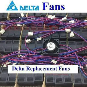 Set of 2X Extra-Cooling Delta Quiet Replacement Fans Compatible for Netgear FS728TP V1H2 Set of 2X Extra-Cooling Delta Quiet Replacement Fans Compatible for Netgear FS728TP V1H2