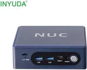 NUC mini Host N100 8G Memory bar 256G Solid State Drive high-Performance Commercial Office Game mini Computer Blue Shell NUC mini Host N100 8G Memory bar 256G Solid State Drive high-Performance Commercial Office Game mini Computer Blue Shell