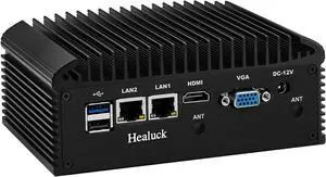 Industrial Fanless Mini PC N2840, DDR3 8G RAM 512G SSD | 2x RTL8111H RJ45 Lan, 2x DB9 RS232/485 COM, 6USB, HD+VGA Dual Dispaly, MIC, 24/7 Reliable Operation Industrial Fanless Mini PC N2840, DDR3 8G RAM 512G SSD | 2x RTL8111H RJ45 Lan, 2x DB9 RS232/485 COM, 6USB, HD+VGA Dual Dispaly, MIC, 24/7 Reliable Operation