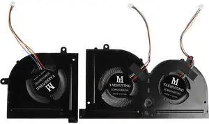 CPU+GPU Cooling Fan for MSI GS63 GS63VR 6RF 6RF-001US 7RF 7RF-212UK GS73 GS73VR Stealth MS-16K2 MS-17B1 BS5005HS-U2F1 BS5005HS-U2L1 DC5V 0.5A CPU+GPU Cooling Fan for MSI GS63 GS63VR 6RF 6RF-001US 7RF 7RF-212UK GS73 GS73VR Stealth MS-16K2 MS-17B1 BS5005HS-U2F1 BS5005HS-U2L1 DC5V 0.5A