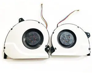 Replacement CPU+GPU Cooling Fan for ASUS ROG Strix GL702VMK GL702VML GL702VM GL702VS GL702VSK S7VM DC5V 13NB0DQ0AM0201 DFS2000054Q0T FJ9U 13NB0DQ0AM0301 DFS551205ML0T FJ9T Replacement CPU+GPU Cooling Fan for ASUS ROG Strix GL702VMK GL702VML GL702VM GL702VS GL702VSK S7VM DC5V 13NB0DQ0AM0201 DFS2000054Q0T FJ9U 13NB0DQ0AM0301 DFS551205ML0T FJ9T