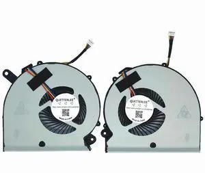 Replacement New Laptop CPU + GPU Cooling Fan for Gigabyte RP64 RP64W P64 P64W PR65 RP65W Aero14 Aero15 15X 15W 15P 15KB V8 X9 Y9 aero15 Classic sa Series BS5005HS-U2N BS5005HS-U2M DC5V Fan Replacement New Laptop CPU + GPU Cooling Fan for Gigabyte RP64 RP64W P64 P64W PR65 RP65W Aero14 Aero15 15X 15W 15P 15KB V8 X9 Y9 aero15 Classic sa Series BS5005HS-U2N BS5005HS-U2M DC5V Fan