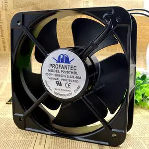 Compatible for PROFANTEC P2207HBL 230V 0.3-0.46A 20572 20cm2-Wire Cooling Fan Compatible for PROFANTEC P2207HBL 230V 0.3-0.46A 20572 20cm2-Wire Cooling Fan