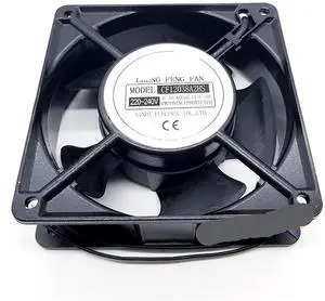 for CF12038A2HS AC 220V-240V 0.14A/0.1A 50/60HZ 12038 12cm 120 * 120 * 38mm 2 Wires Oil Bearing Cooling Fan for CF12038A2HS AC 220V-240V 0.14A/0.1A 50/60HZ 12038 12cm 120 * 120 * 38mm 2 Wires Oil Bearing Cooling Fan